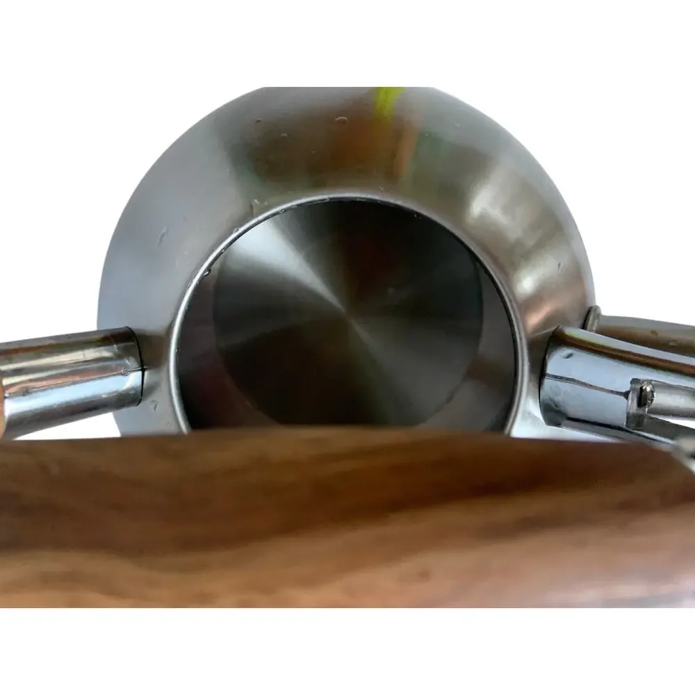 MasterClass Premium 2.6 QT Stainless Whistling Kettle w/ Wood Handle